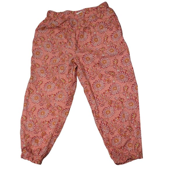 2/$15 🏷 Gap Floral Pants Size 4 - Picture 1 of 3